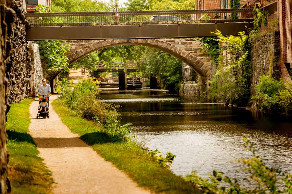C&O Canal in Georgetown