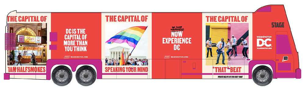 Experience DC Bus Wrap Side View