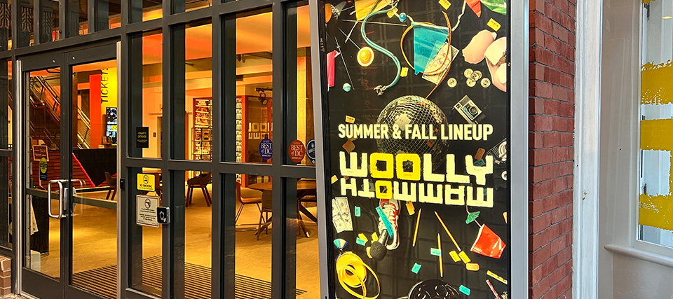 Woolly Mammoth Theater Sign Itinerary