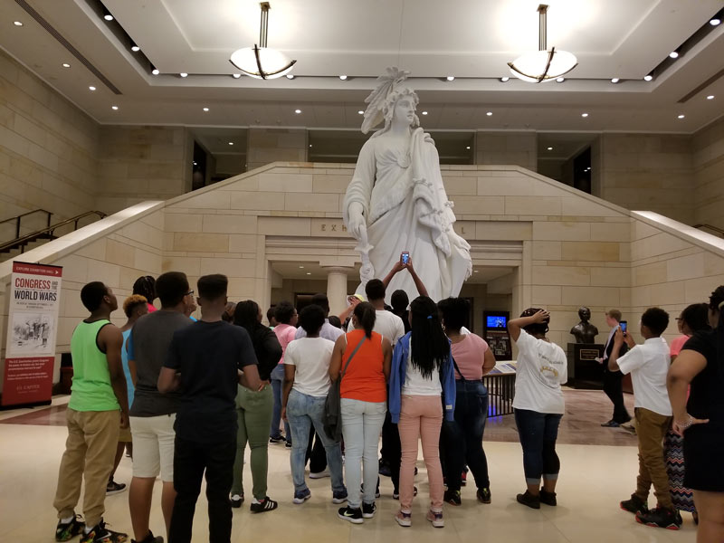 American Experience Foundation Rite of Passage Field Trip in Washington, DC