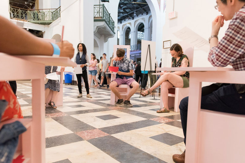 Discussion and group activity during By The People Festival - Things to do this summer in Washington, DC
