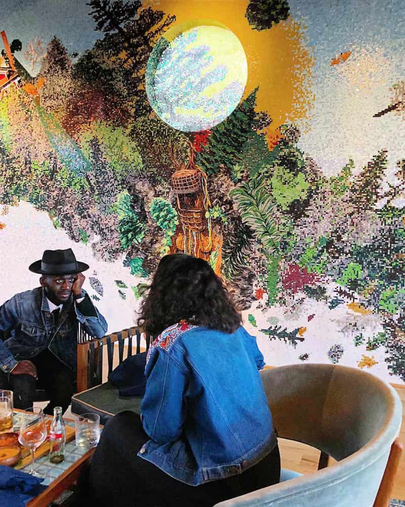 @aquinsta - Guests at Wild Days rooftop cocktail bar at Eaton Workshop and Hotel in Washington DC