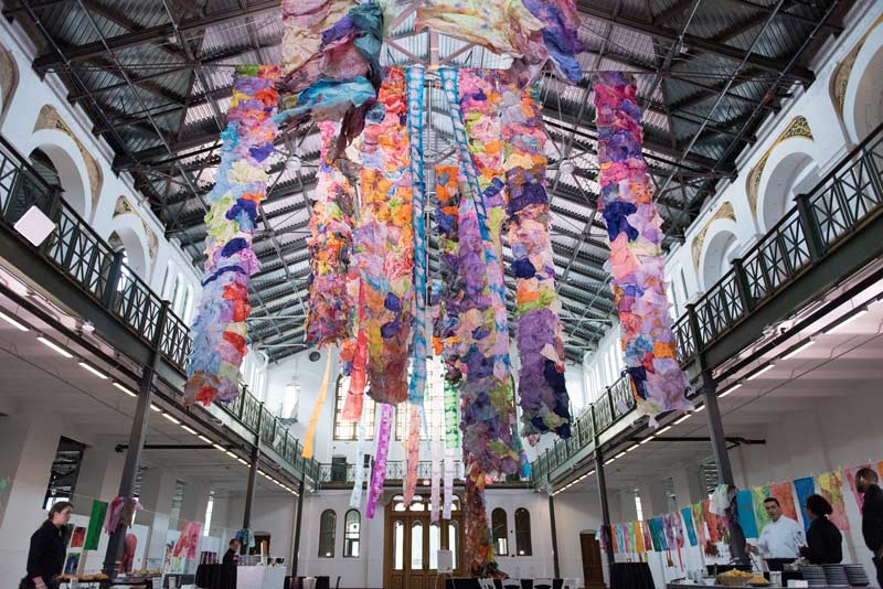 Art display at By The People Festival on the National Mall - Free things to do this summer in Washington, DC