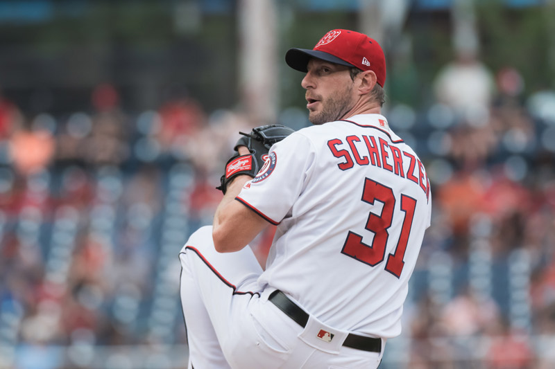Max Scherzer of the Washington Nationals - Can't-miss Washington, DC sports superstars
