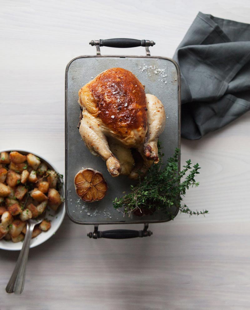 Roast Chicken en Panade at Kinship - Michelin Starred Restaurant in Washington, DC