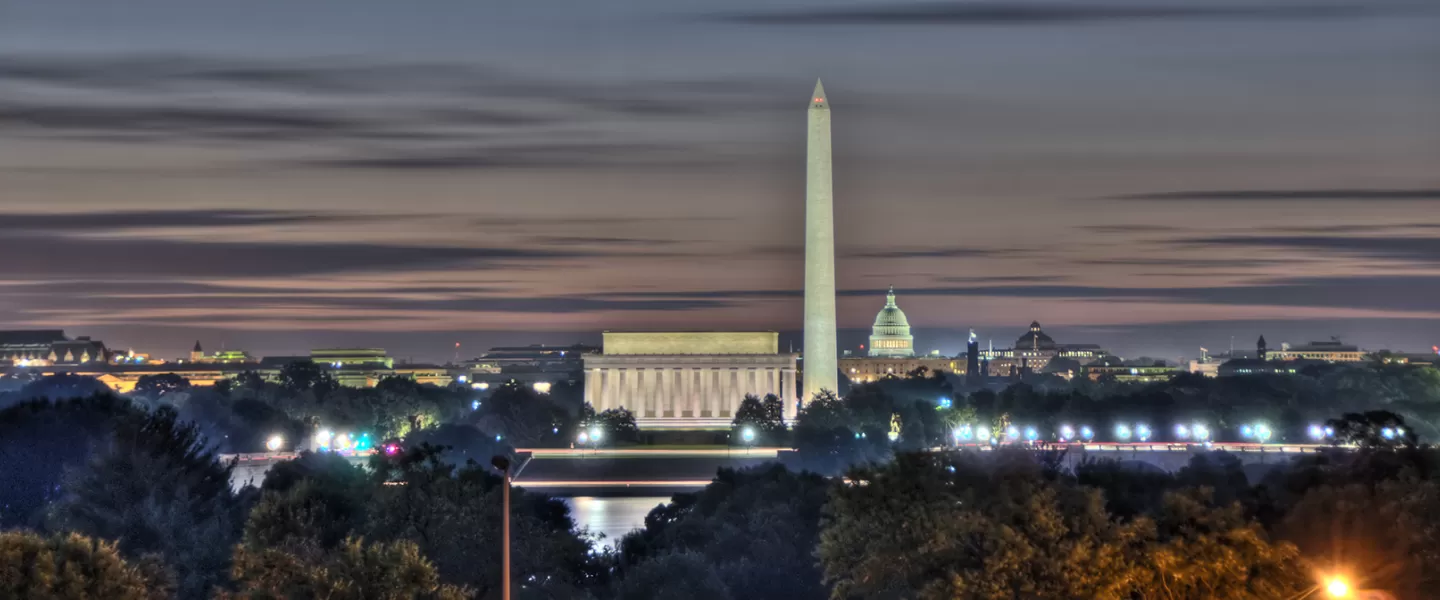 DC Skyline at Dusk