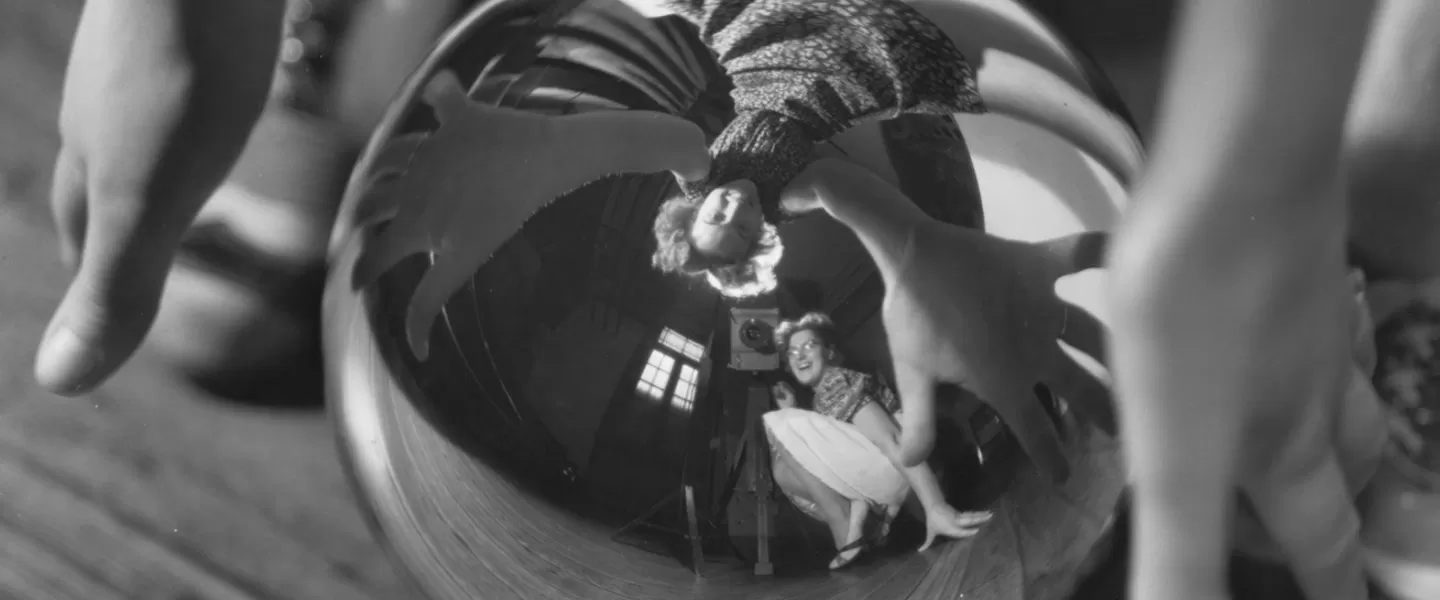 'Self Portrait with Ursula' by Annemarie Heinrich, 1938