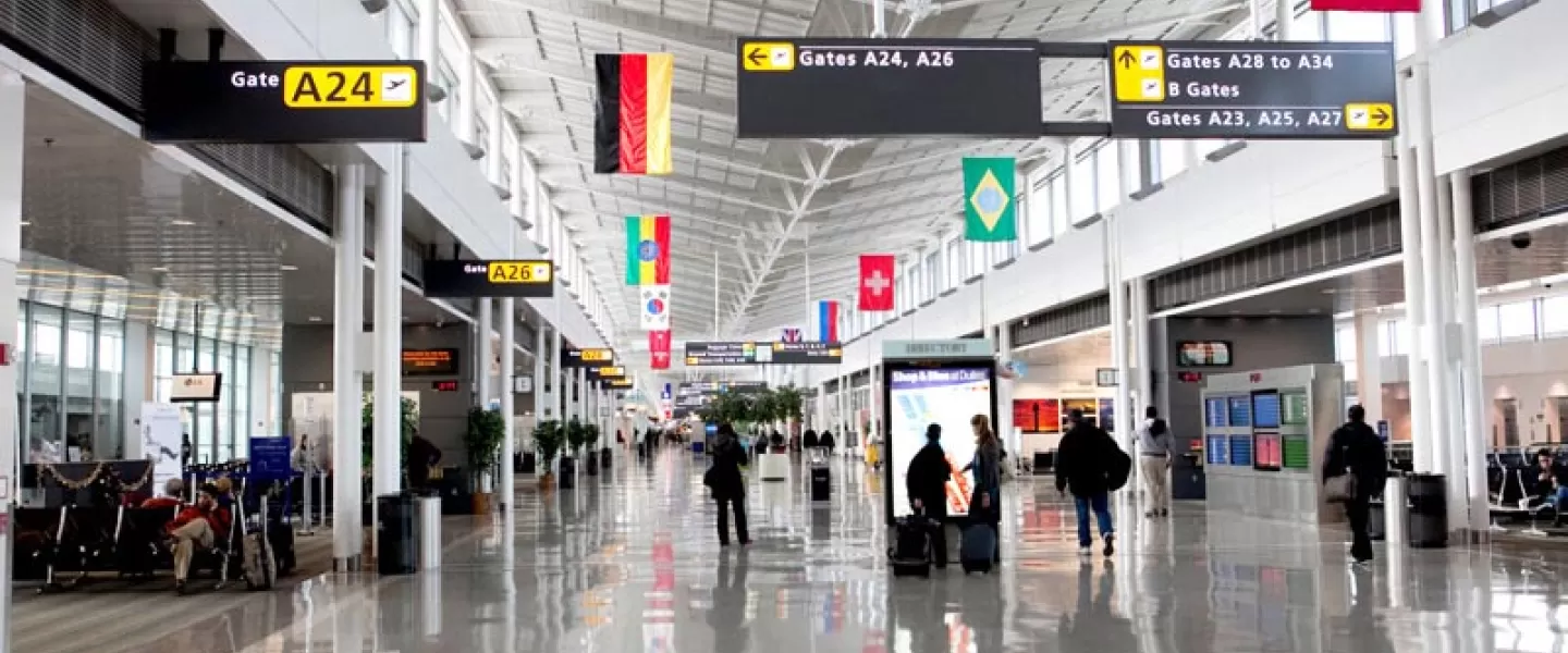 Concourse B at Washington Dulles International Airport - Airports Near Washington, DC