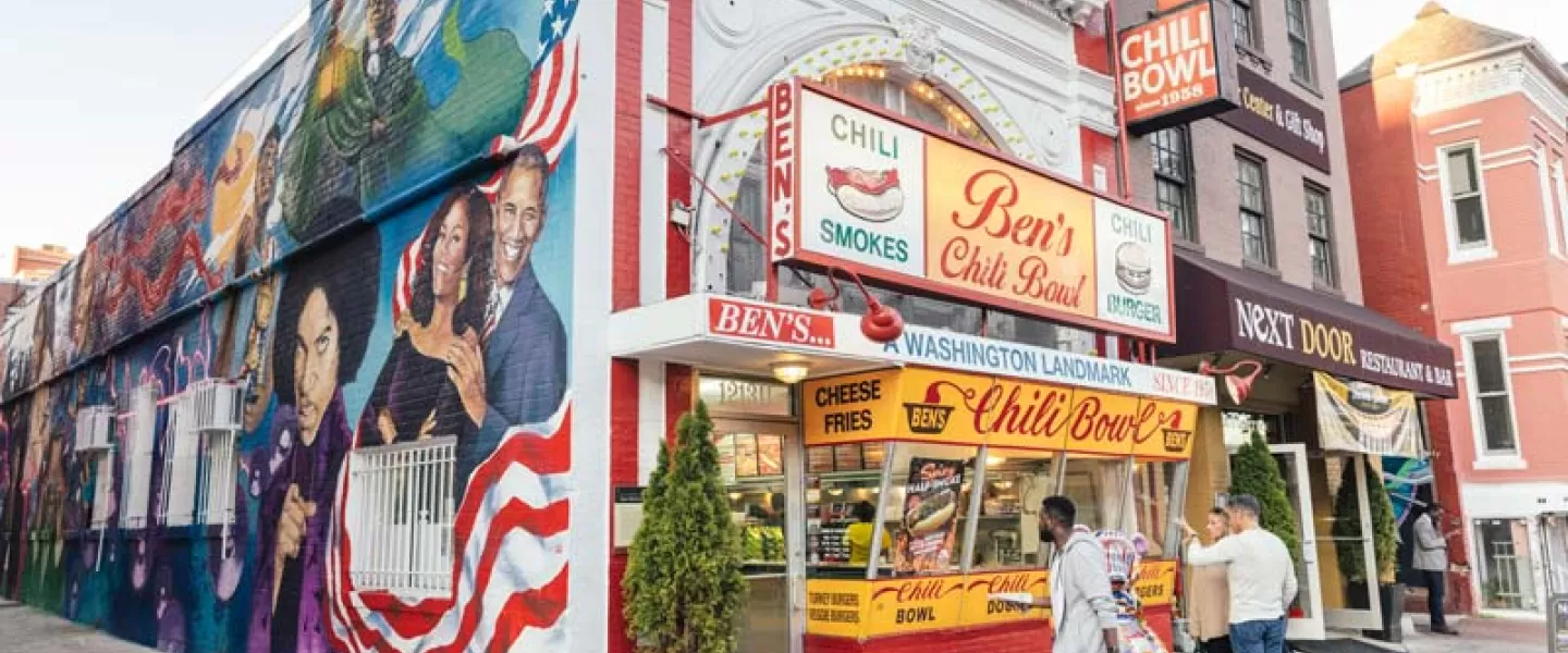 Ben's Chili Bowl on U Street - Where to get a half-smoke in Washington, DC