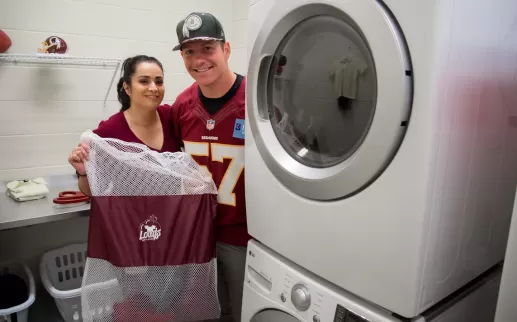 The Washington Football Team Loads of Love Program