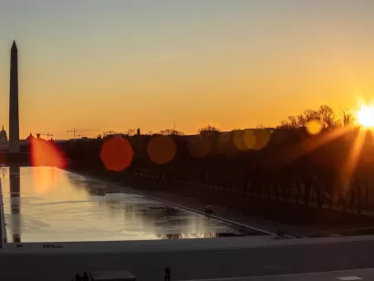 @netforceone - Sunrise on National Mall