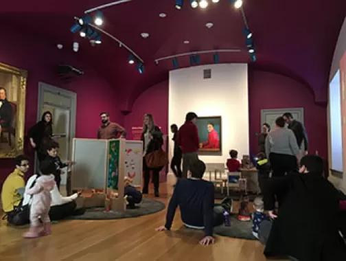 Children at National Building Museum