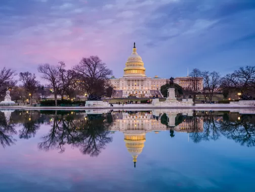 US Capitol Winter