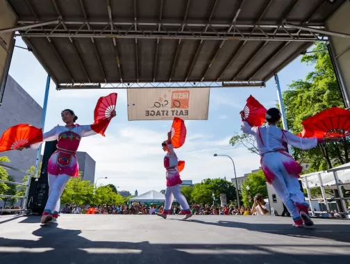 Fiesta Asia dancers festival