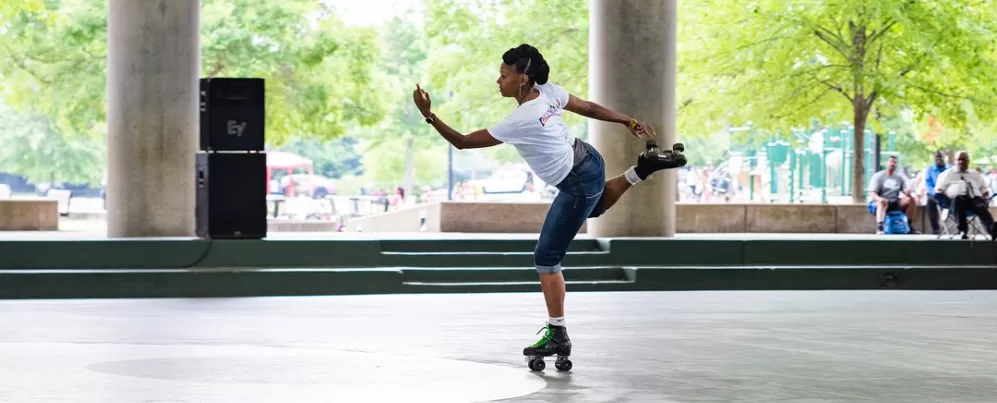 anacostia park roller skater