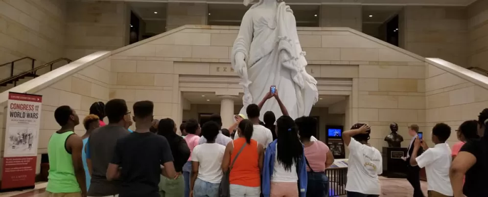 American Experience Foundation Rite of Passage Field Trip in Washington, DC