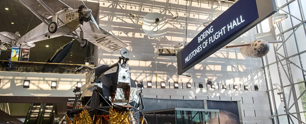 Boeing Milestones of Flight Hall at the National Air and Space Museum