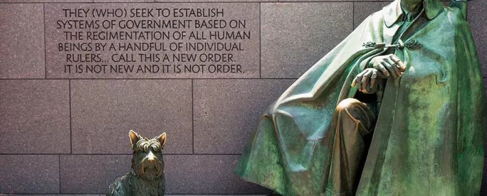 Franklin Delano Roosevelt Memorial - National Mall - Washington, DC